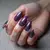 Mystical Purple Steampunk Nails for Winter