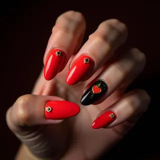 The Meaning of One Black Fingernail & Boho Summer Nail Art