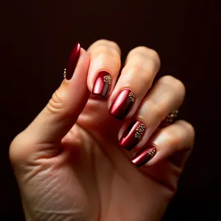 Tan Skin Approved: Brown Chrome Nails for Spring!