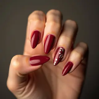 Petrol Stiletto Christmas Nails for Summer 2024