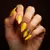 Radiant Fall Nails: Lemon Yellow 3D Arrowhead Design (2025)