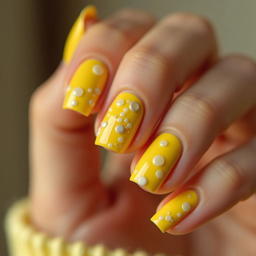 Lemon Yellow Moon Nails: Decoding Chipping & Fall Style!